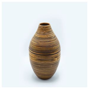 Bamboo Handmade Natural Eco Friendly Decorative Flower <b>Vase</b> for Home Decor Modern Design Wholesale Supplier Homeware Crafts - Product Image 1