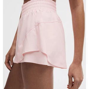 High Quality Vintage Embroidered Canvas ODM Women's <b>Shorts</b> Running Breathable Summer Outdoor Gym Solid Colors Custom Waist - Product Image 5