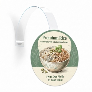 Présentoir publicitaire de supermarché en PVC de qualité alimentaire, écologique, sans BPA, durable et personnalisable - Product Image 4