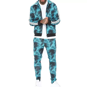 Traje Deportivo de Algodón Grueso para Hombre, de Alta Calidad, Elástico en Cuatro Direcciones, de Secado Rápido, Transpirable, Ecológico, Informal, Personalizado - Product Image 1