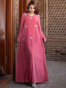 Abaya pour femmes, robe musulmane, abaya de luxe Dubaï, abaya en gros, fabricants sur mesure - Product Image 6