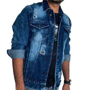 Chaquetas de Mezclilla Más Vendidas para Hombre, Estilo Casual, Duraderas, Chaqueta de Mezclilla de Invierno para las Tendencias Diarias de Moda - Product Image 3