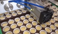 Yufeng papier tasse chargement Double couleur pâte déposant Cupcake Muffin Machine gâteau distributeur automatique