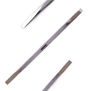 <b>Nail</b> Cleaning Tool Stainless Steel Beauty <b>Kit</b> Made In Pakistan Wholesale High Quality Dual End Flat Cuticle Pusher Set - Product Image 2