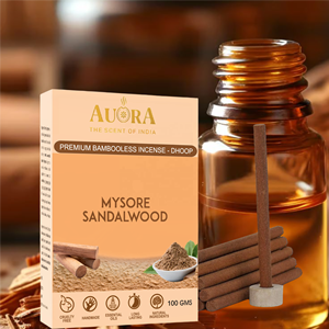 Varillas de incienso sin Bambú de sándalo hechas a mano de primera calidad desodorante de habitación dhoop indio de larga duración etiqueta personalizada precio de fábrica - Product Image 1