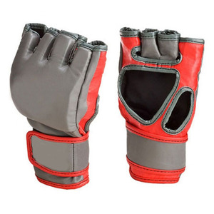 Guantes de Boxeo de Cuero Duradero para MMA y Sanda, de Medio Dedo, con Agarre para las Manos, Ideales para Artes Marciales y Entrenamientos de Boxeo - Venta Directa de Fábrica - Product Image 1