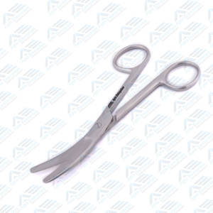 Ciseaux chirurgicaux ombilicaux de précision Busch pour procédures obstétricales et gynécologiques, outil en acier inoxydable par Apto Enterprises - Product Image 4