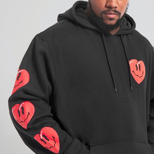 Precio al por mayor: Sudaderas con capucha para hombre, 100% algodón polar, antiarrugas, duraderas, con bolsillo, totalmente personalizables, ¡las más vendidas a un precio razonable! - Product Image 3
