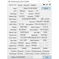 Nouvelle carte graphique multi-écrans 6 moniteurs, 8 Go GDDR5, 256 bits, PCIe 3.0, ventilateur, GPU de bureau, Radeon RX580 2048SP, DirectX 12, 14 nm