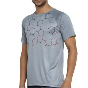 Camisetas de gimnasio para hombre, diseño popular, precio económico, manga corta, secado rápido, logotipo personalizado, camiseta para hombre, stock al por mayor, ropa para hombre - Product Image 3
