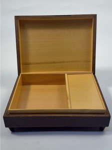 Wholesale Vintage <b>Wooden</b> Jewelry Box Hand Carved Geometric Lid <b>Storage</b> Case Decorative Keepsake <b>Storage</b> <b>Chest</b> Organizer Gift - Product Image 4