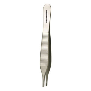 Pinzas Adson Brown de Acero Inoxidable de Alta Precisión para Manipulación de Tejidos Delicados, 4.75 Pulgadas con 7x7 Dientes - Product Image 2