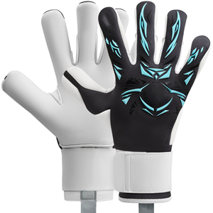 ถุงมือผู้รักษาประตูฟุตบอลคุณภาพสูง ผลิตจากยางลาเท็กซ์และไนลอน สำหรับการฝึกซ้อมเด็กและการเล่นกีฬากลางแจ้ง - Product Image 1