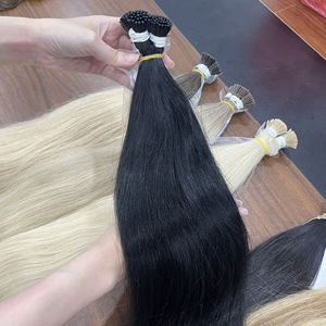 Extensiones de Cabello con Punta I de Queratina, Cabello Natural Real, Sin Sintético, Producto Original Vietnamita al por Mayor, Producto de Belleza para Mujeres - Product Image 4