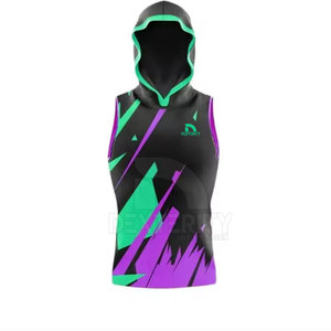Uniforme Deportivo 7 contra 7 de Poliéster Transpirable de Alta Calidad con Logotipo Personalizado y Nuevo Diseño, MOQ Bajo - Product Image 3