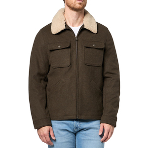 Wholesale Custom Designed Adults Size Wool Jackets In Low MOQ New Arrival Lightweight Men Wool Jacket For Winter Wear - Product Image 1