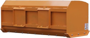 Pelle à neige pour matériaux en vrac, lames de pelle en caoutchouc et en fer pour chargeuses compactes, fixation rapide universelle, usage intensif - Product Image 3