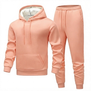 Ensemble survêtement personnalisé avec logo, sweat à capuche et pantalon de jogging 2 pièces, streetwear, sweat à capuche et pantalon de survêtement surdimensionnés, fabricant de survêtements pour hommes - Product Image 4