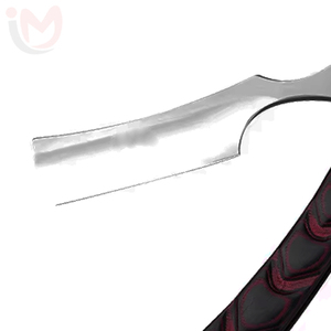 Navaja de Afeitar Manual de Acero Inoxidable con Diseño Personalizado y Logotipo, con Mango de Madera Plegable para Uso Facial - Product Image 2