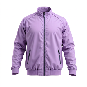 Veste bomber de sport pour homme, col fin, réversible, imprimé personnalisé, imperméable et respirante - Product Image 3