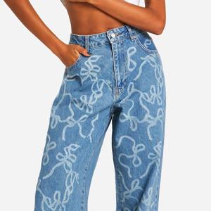 Nuevos Jeans de Moda para Mujer, Jeans Anchos con Bolsillos, Pantalones de Mezclilla Transpirables, Servicio OEM 2026 - Product Image 6