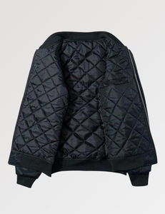 Chaqueta Bomber Tiger 'Akigara' con Bordado de Lona, Estilo Tradicional de Tatuajes, Chaqueta Sukajan Unisex, Transpirable y Ecológica - Product Image 3