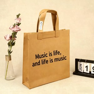 Sac fourre-tout personnalisé en Tyvek recyclable, lavable et imperméable - Product Image 3