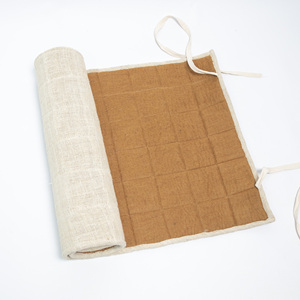 Tapete de Yoga de Lana, Ecológico, Antideslizante, para Meditación, Ejercicio y Fitness, Hecho a Mano con Fieltro y Hilo Duraderos - Product Image 5