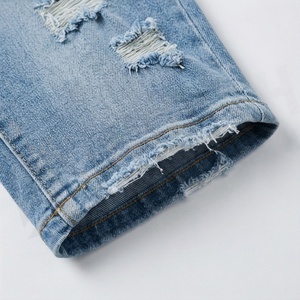 Shorts en jean déchirés pour femmes, couleur personnalisée, jeans coupés, demi-pantalons, tenue décontractée d'été, mode tendance, streetwear, Y2K - Product Image 6