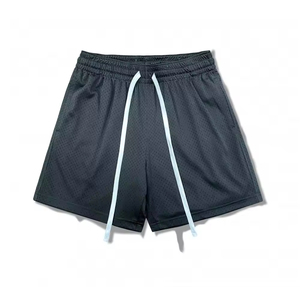 Shorts en toile blanche pour hommes et femmes, taille élastique, respirant, style vintage, décontracté, sport, séchage rapide, anti-UV, léger, couleur unie - Product Image 5