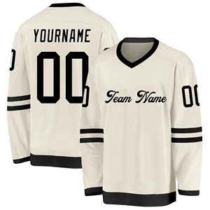 Jersey de Hockey sobre Hielo Personalizado para Hombre con Bordado 3D de Secado Rápido 100% Poliéster Nombre del Equipo Personalizado - Jerseys de Hockey - Product Image 6