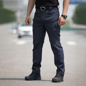 <b>Men</b> Casual <b>Joggers</b> Pants Solid Thin <b>Cargo</b> Sweatpants Male Multi-pocket Trousers New <b>Mens</b> Sportswear - Product Image 1