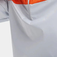 Precio al por mayor: Conjunto de 2 piezas con logo personalizado, sudadera con media cremallera y pantalón corto, corte ajustado, ropa deportiva informal de otoño para hombre
