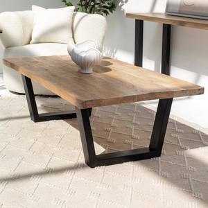 Mesa de Centro Vandana Astra Vesta de Madera de Mango para Sala de Estar Moderna y Decoración Contemporánea - Product Image 3