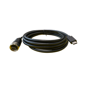 Cable de Extensión USB C con Rosca IP67 para Montaje en Panel, Estilo de Tornillo de Acoplamiento PG9 - Product Image 3