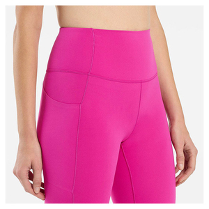 High Waist <b>Seamless</b> <b>Leggings</b> Full Length Solid Color Sporty Stretch Breathable Compression Quick Dry Women's <b>Leggings</b> - Product Image 6