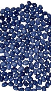 Hermosa Piedra Preciosa Suelta de Zafiro Azul Natural, Cabujón Estrella de 5 Rayos, 11x10x4mm, Certificada por Terceros, para Joyería - Product Image 5