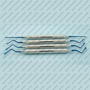 Juego de Curetas Dentales de Titanio Lucas, Curetas de Acero Inoxidable para Cirugía Ósea, Implantes Periodontales, Instrumentos de Cirugía Oral - Product Image 2