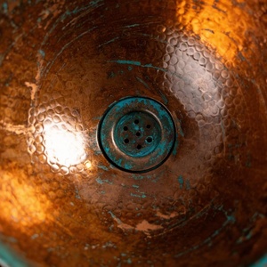 Fregadero de cobre de diseño moderno, lavabo de cobre con acabado avanzado, fregadero de cobre con la última innovación, lavabo de cobre con diseño que marca tendencia - Product Image 3