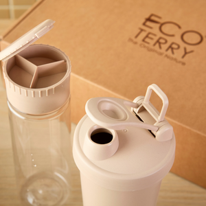 Borraccia Shaker per Proteine in PP con Logo Personalizzato, Bottiglia d'Acqua in Plastica Antigoccia 690ml per Palestra e Viaggi - Product Image 3