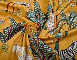 Tissu en coton écologique à séchage rapide pour filles et garçons avec motif floral - Product Image 3