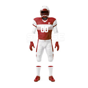 High Quality American Football Uniform With Smooth Fabric Texture American Football Uniform For Daily Practice - Product Image 2