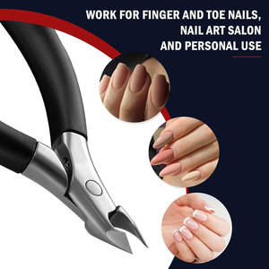 Ciseaux professionnels en acier inoxydable pour éliminer les peaux mortes et les cuticules des ongles, pour manucure et soin des ongles - Product Image 2
