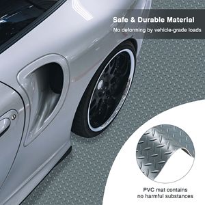 Tappetino per Pavimento del Garage in Plastica Nera Commerciale - Product Image 4