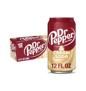 Latas de Dr Pepper y Cream Soda Premium de 355 ml al por Mayor - Precios Directos de Fábrica para Pedidos B2B y de Exportación Grandes - Product Image 1