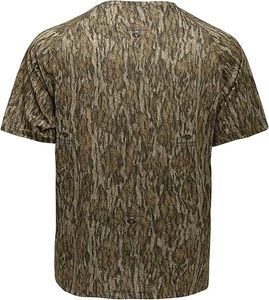 Camisa de Caza de Manga Corta Unisex, Camuflaje, Transpirable, de Secado Rápido, Antibacteriana, con Logotipo Frontal, para Verano, Poliéster/Algodón - Product Image 4