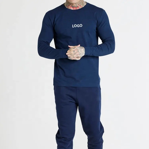 เสื้อยืดแขนยาวผู้ชายผ้าฝ้ายเจอร์ซีย์ 100% คอกลม เป็นมิตรกับสิ่งแวดล้อม ระบายอากาศได้ดี พิมพ์ลายซิลค์สกรีนตามสั่ง - Product Image 4
