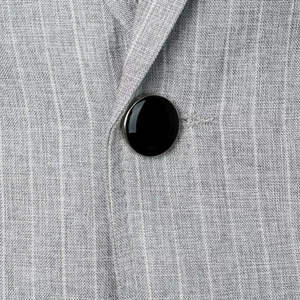 Blazer Casual de Negocios para Hombre, Cuello Mao, Doble Botonadura, Corte Slim, Personalizable, Antiarrugas, Color Sólido, Talla Grande - Product Image 6