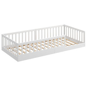 Marco de cama de suelo de madera de alta calidad para muebles de dormitorio de seguridad para niños con cama de suelo para niños pequeños - Product Image 6
