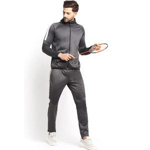 Trajes Deportivos Clásicos de Poliéster en un Solo Color, de Buena Calidad, Hechos a Mano, Corte Ajustado, Ropa Exterior para Hombre - Product Image 1